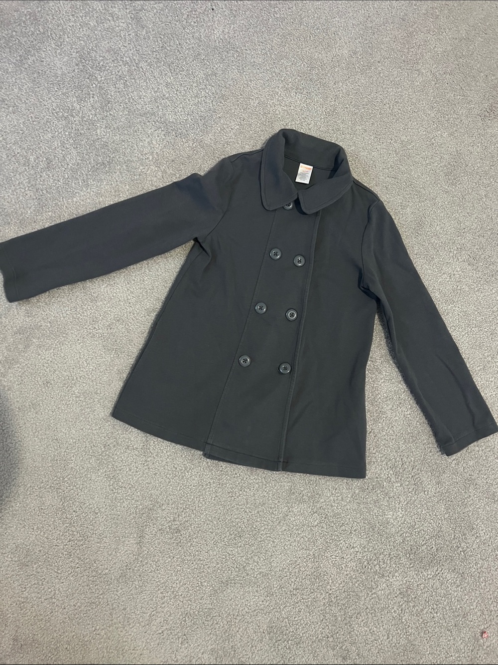 Gymboree Black Double-Breasted Peacoat for Kids